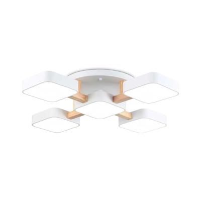 Люстра AMBRELLA Comfort FL4881/5 WH/WD Белый