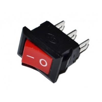 Выключатель клавишный REXANT Mini RWB-102 красный 36-2031