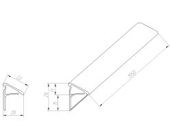 Набор для бордюра K-STUDIO 2 см