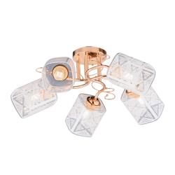 Люстра ЛАЙТ СФЕРА 07004/5 FGD Золото