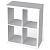 Стеллаж ШВЕДСКИЙ СТАНДАРТ Фора 4 Белый 770*770*380 мм S00043