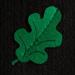 Коврик для бани Дубовый лист