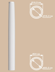 Колонна DECOMASTER 240*2400 мм DC-8308-8