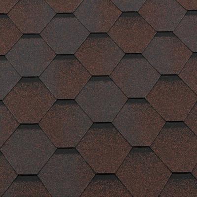 Гибкая черепица ROOFSHIELD Premium Стандарт Медный