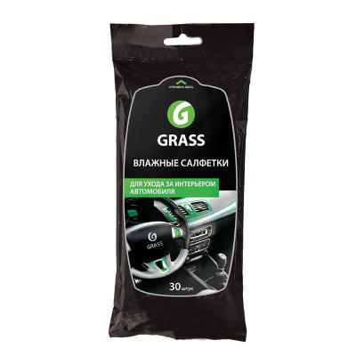 Салфетки влажные GRASS для салона автомобиля IT-0311