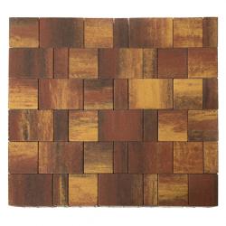 Плитка тротуарная BRAER Ландхаус 60 Колормикс Мальва Акция