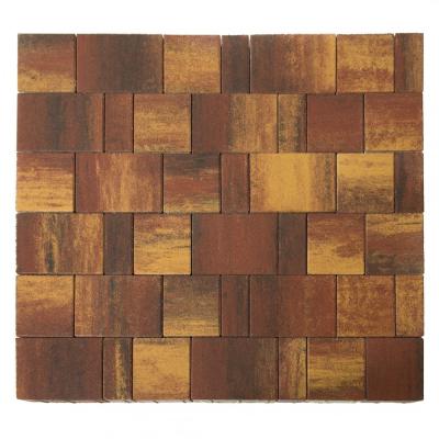 Плитка тротуарная BRAER Ландхаус 60 Колормикс Мальва Акция