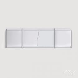 Экран для ванны ALAVANN Премьер Светло-розовый мрамор 170 168 см