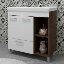 Тумба с раковиной EVA GOLD Crea 80