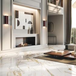 Плитка базовая ITALON Стелларис Калакатта голд глянцевая 60*120 см