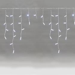 Гирлянда Бахрома NEON-NIGHT уличная 1 режим белый холодный 2,4*0,6 м 255-034-6
