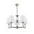 Люстра ARTE LAMP Brocca A4093LM-5AB Бронза Люстра ARTE LAMP Brocca A4093LM-5AB Бронза