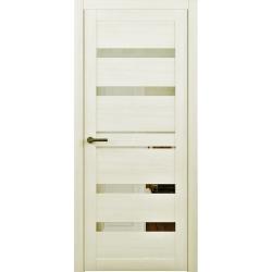 Дверное полотно ALBERO Дрезден дуб нордик остекленное 2000*800 мм