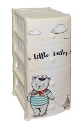 Комод VIOLET Хэппи Кидс 4 секции 35245