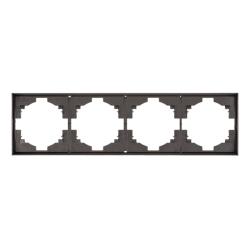 Рамка KRANZ Strong 4 поста графит KR-78-0754-6