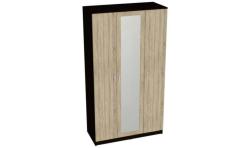 Шкаф EURO Эрика Венге/Дуб сонома 2106*1154*529 мм