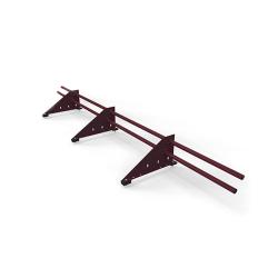 Снегозадержатель трубчатый RAL 8017 3000 мм