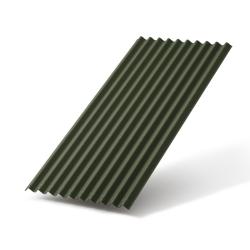 Лист битумный ОНДУЛИН Зеленый