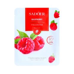 Маска д/лица тканевая Увлаж. с экстрактом малины