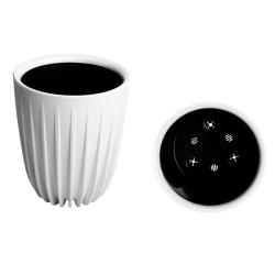 Горшок пластиковый ЛИВИНГРИН Сигма Белый 4,6 л