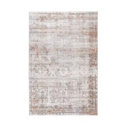 Ковер БЕЛЛА D008A - CREAM SHIRINK / BLUE FDY прямоугольник размер 0,8*1,5 м