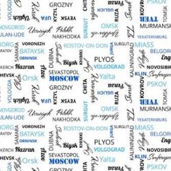 Клеенка Пикник 120см Города /1м/