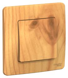 Переключатель SYSTEME ELECTRIC Blanca 1 клавиша ясень BLNVS010605