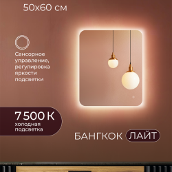 Зеркало DOUBLE YOU Бангкок Лайт 50*60 см