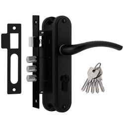 Замок врезной НОРА-М 796А Черный