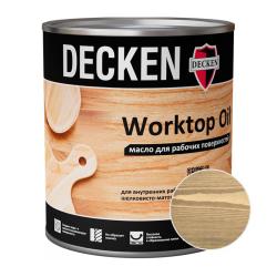 Масло DECKEN Worktop Oil Wood для рабочих поверхностей Орех 0,75 л