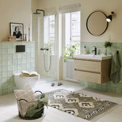 Тумба с раковиной AQWELLA Astrid 80 