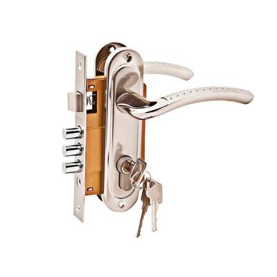 Замок врезной PALIDORE LH 7036-59SN Матовый хром