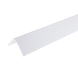 Угол ПВХ в пленке Белый 50*50*3000 мм