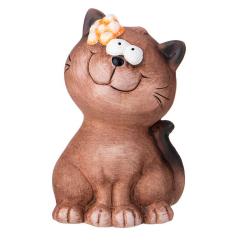 (АКЦИЯ) Cтатуэтка 9*8*14,3см Милый кот, полистоун /248-117/LEFARD/ 