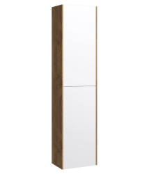 Пенал AQWELLA Mobi 40 дуб балтийский, белый 36,5*150 см