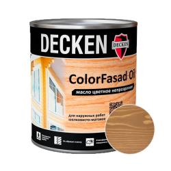 Масло DECKEN Color Fasad Oil Trend Коричневый 0,75 л