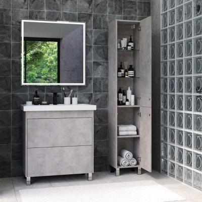 Пенал BRIZ Риччи R бетон 35*190 см