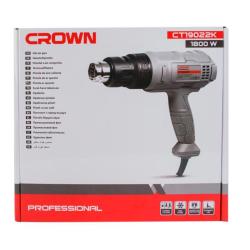 Фен строительный CROWN CT19022K