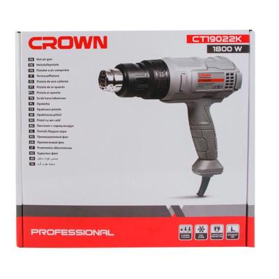 Фен строительный CROWN CT19022K