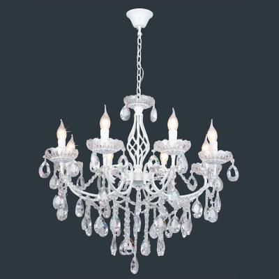 Люстра ЛАЙТ СФЕРА 6452/8 WT Белый