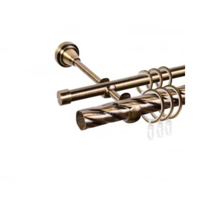 Карниз двухрядный АС МАРТ Grace витой Антик 2 м