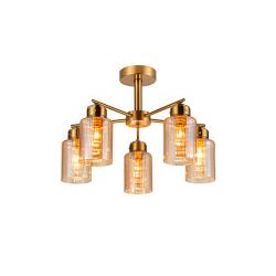 Люстра ЛАЙТ СФЕРА 07570/5 Copper Медь