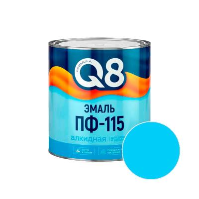 Эмаль FORMULA Q8 ПФ-115 Голубой 1,8 кг