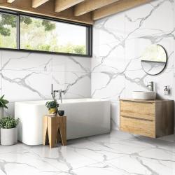 Плитка базовая ARCADIA CERAMICA Nuvo Statuario 60*120 см
