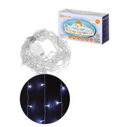 Гирлянда Занавес TDM 8 режимов белый холодный 1,5*1,5 м