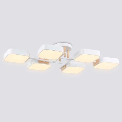 Люстра AMBRELLA Comfort FL4886/6 WH/WD Белый