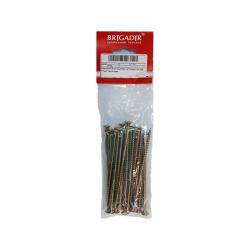 Саморез по дереву острый желтый 5*100 мм 25 шт