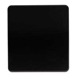 Выключатель KRANZ Round 1 клавиша проходной оникс KR-78-0708-3