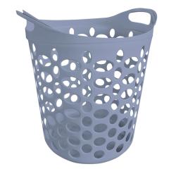 Корзинка Velvet 40л, голубой /Архимед/