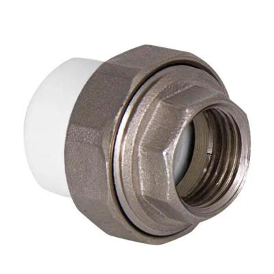 Муфта ПП TEBO полипропилен комбинированная разъемная 25 мм 1" ВР Муфта ПП TEBO полипропилен комбинированная разъемная 25 мм 1" ВР